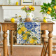 Lemon Pattern Table Runner